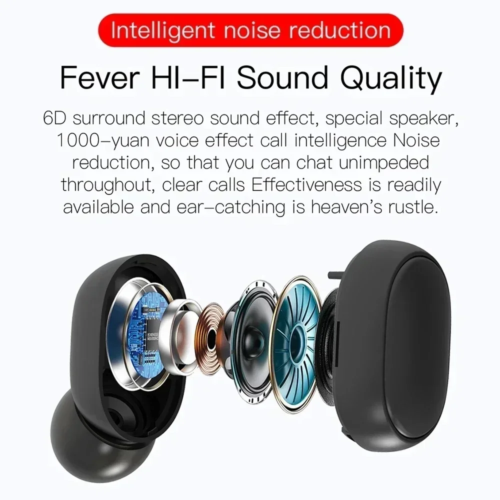 Earphone TWS Bluetooth 5.3 Hea - Tws Earbuds Bluetooth 5.3 ulasan dan harga