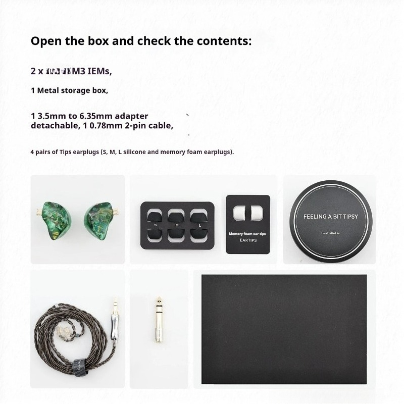 Earphone Monitoring M3 In-Ear  - In Ear Monitors For Singers ulasan dan harga